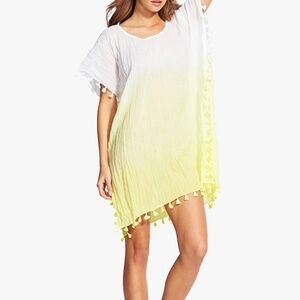 Anthropologie Sea Folly Dip-Dyed Caftan